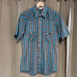 Men's Vintage Dale Pearl Snap Shirt Medium